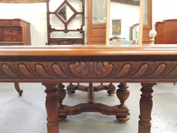 Henry II Style Walnut Extension Dining Table | Antique & Vintage | Moonee Ponds Antiques | Australia Wide Delivery