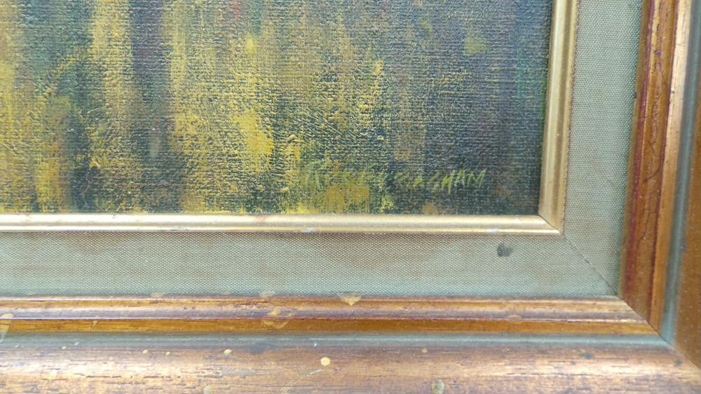 Framed Oil on Board Painting | Antique & Vintage | Moonee Ponds Antiques | Australia Wide Delivery
