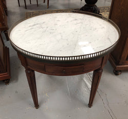 Large French Marble Top Bouillotte Table | Antique & Vintage | Moonee Ponds Antiques | Australia Wide Delivery