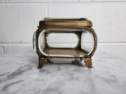 Antique French Beveled Glass Vitrine Casket "Large Size" | Antique & Vintage | Moonee Ponds Antiques | Australia Wide Delivery