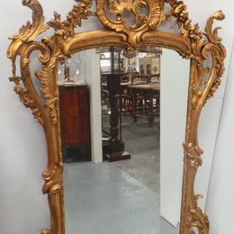 An Early 19 th Century Rare Rococo Highly Decorative Large Mirror