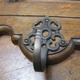 French Oak Hat Rack
