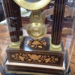 French Portico Clock