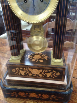 French Portico Clock | Antique & Vintage | Moonee Ponds Antiques | Australia Wide Delivery
