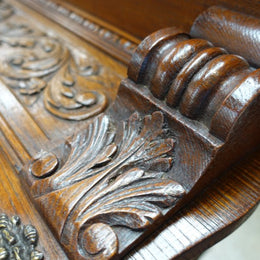 French Oak Coat- Hat Rack