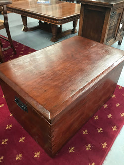 Victorian Red Cedar Sea Chest | Antique & Vintage | Moonee Ponds Antiques | Australia Wide Delivery