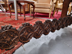 Fabulous French Oak Gothic Style Coffee Table | Antique & Vintage | Moonee Ponds Antiques | Australia Wide Delivery