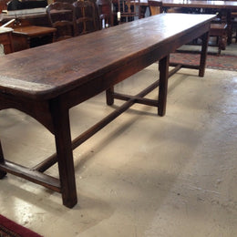 Antique French Oak Refectory Table