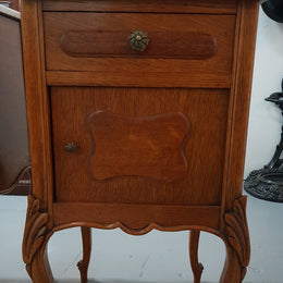 Pair of French Louis XVI Style Bedside Cabinets