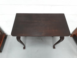 Chippendale Style Edwardian Oak Side Table | Antique & Vintage | Moonee Ponds Antiques | Australia Wide Delivery