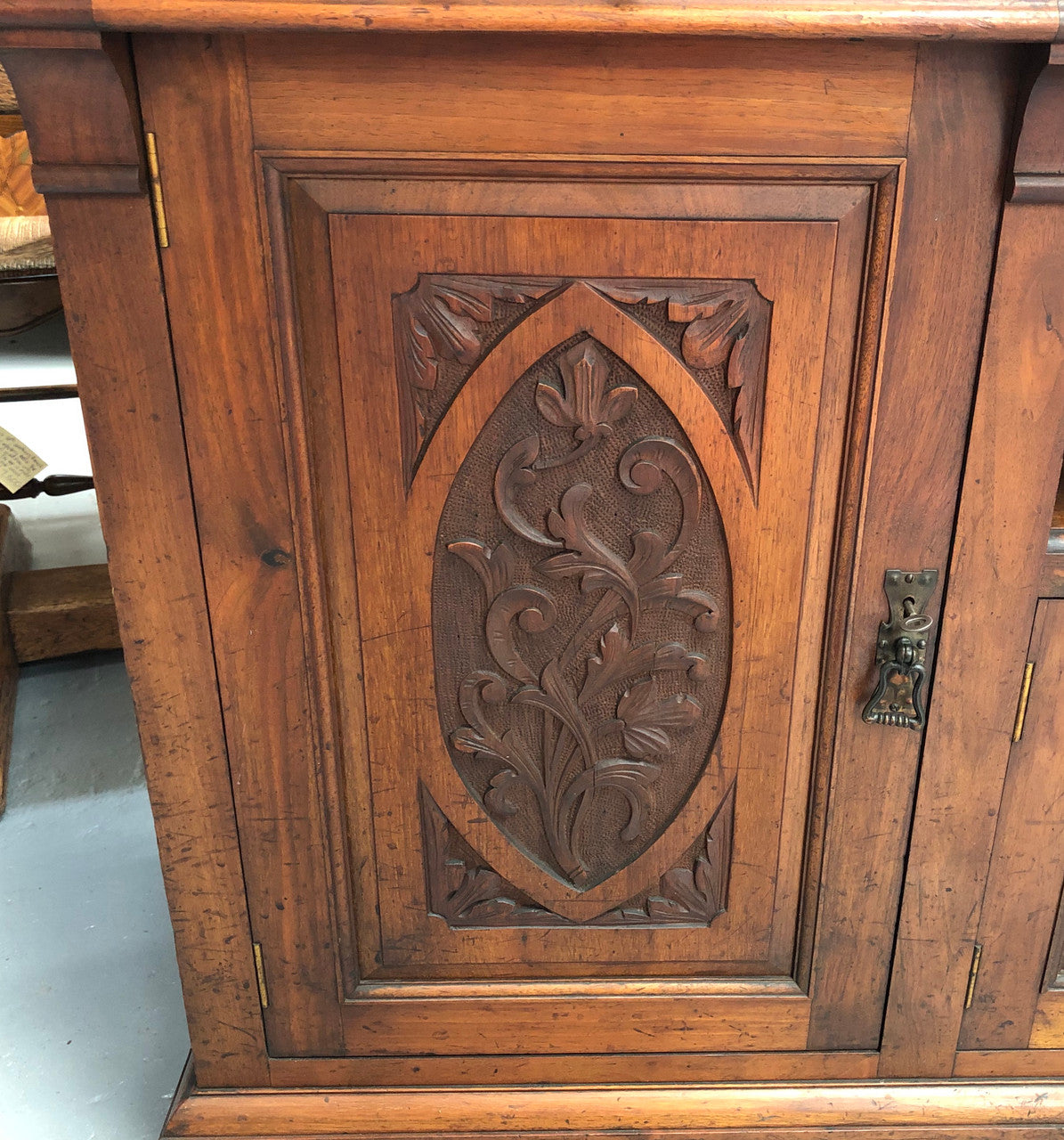 Beautiful Edwardian Carved Sideboard | Antique & Vintage | Moonee Ponds Antiques | Australia Wide Delivery