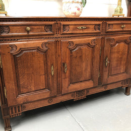 Fabulous French Oak 19th century sideboard