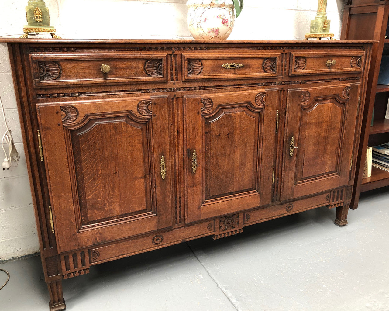 Beautiful 19th Century French Oak Buffet | Antique & Vintage | Moonee Ponds Antiques | Australia Wide Delivery