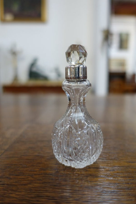 Cut Glass Antique Perfume Bottle