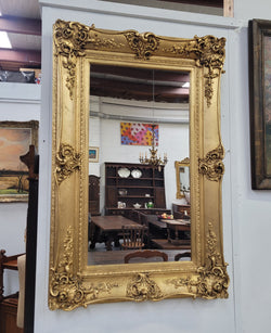 Stunning Antique Carved Gilt Wood Framed Mirror | Antique & Vintage | Moonee Ponds Antiques | Australia Wide Delivery