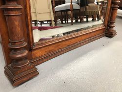French Henry II Style Oak Mantle Mirror | Antique & Vintage | Moonee Ponds Antiques | Australia Wide Delivery