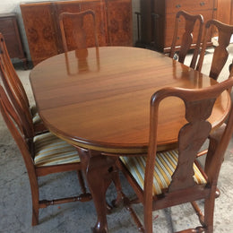 Clearance Australian Blackwood Dining Suite