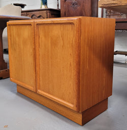 Lovely Retro Teak Two Door Cabinet | Antique & Vintage | Moonee Ponds Antiques | Australia Wide Delivery