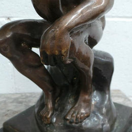 Antique Bronze Male Statue