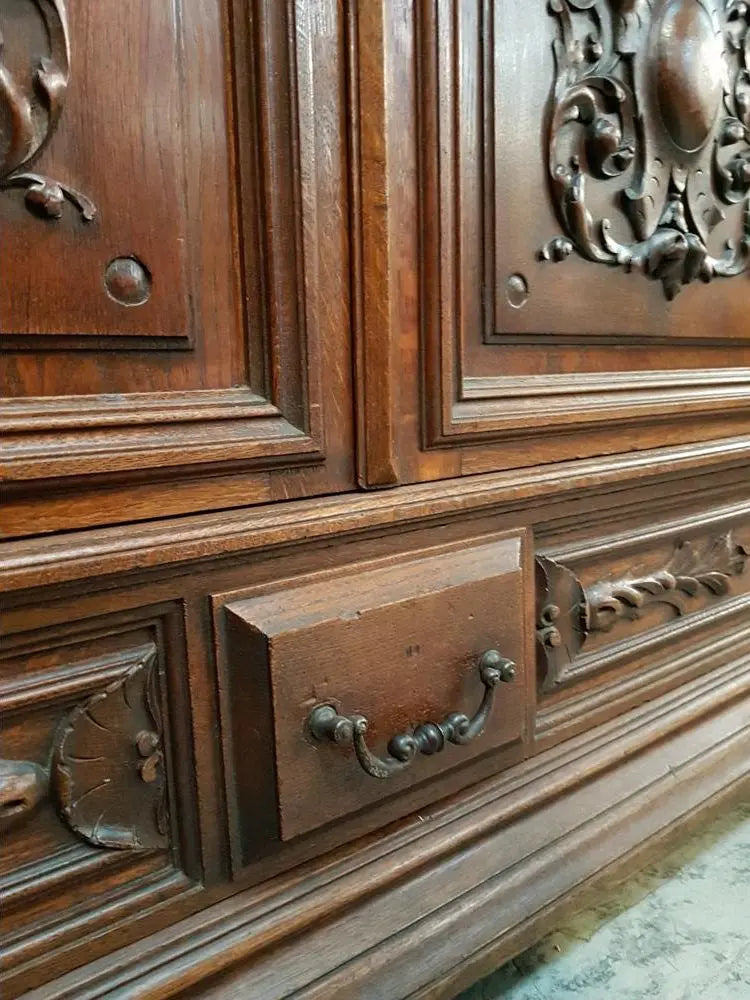 French Oak Henry II Bookcase | Antique & Vintage | Moonee Ponds Antiques | Australia Wide Delivery