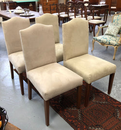 Lovely Set of 4 Upholstered Dining Chair | Antique & Vintage | Moonee Ponds Antiques | Australia Wide Delivery