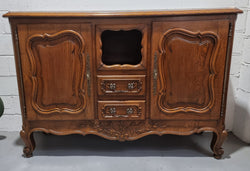 French Oak Louis XV Style Beautifully Carved Sideboard | Antique & Vintage | Moonee Ponds Antiques | Australia Wide Delivery
