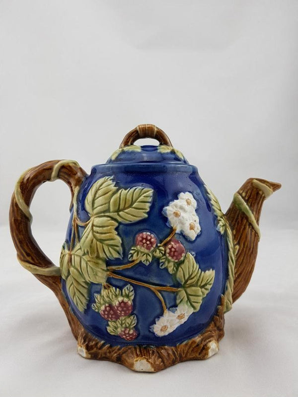 Victorian Majolica Teapot