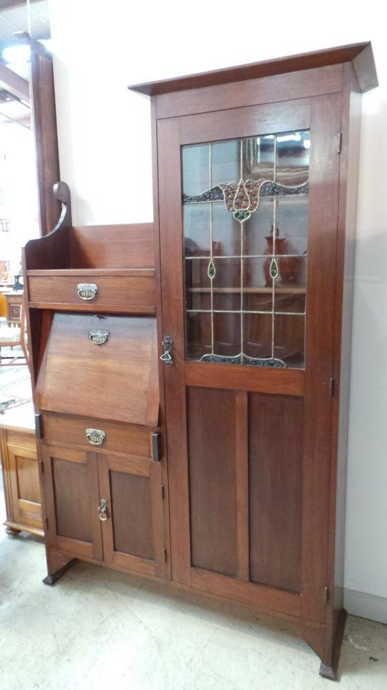 Arts And Crafts Blackwood Secretaire