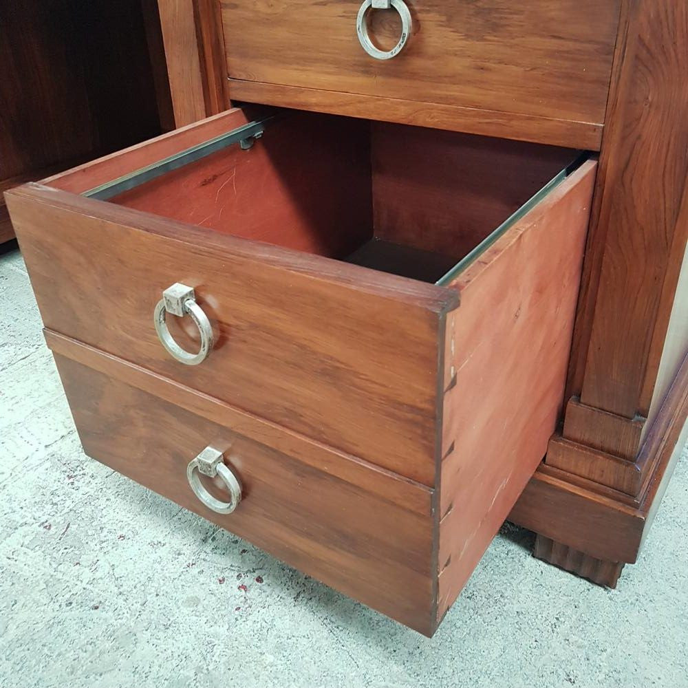 French Art Deco Partners Desk | Antique & Vintage | Moonee Ponds Antiques | Australia Wide Delivery