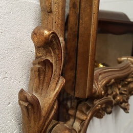 Italian Gilt Cushion Mirror