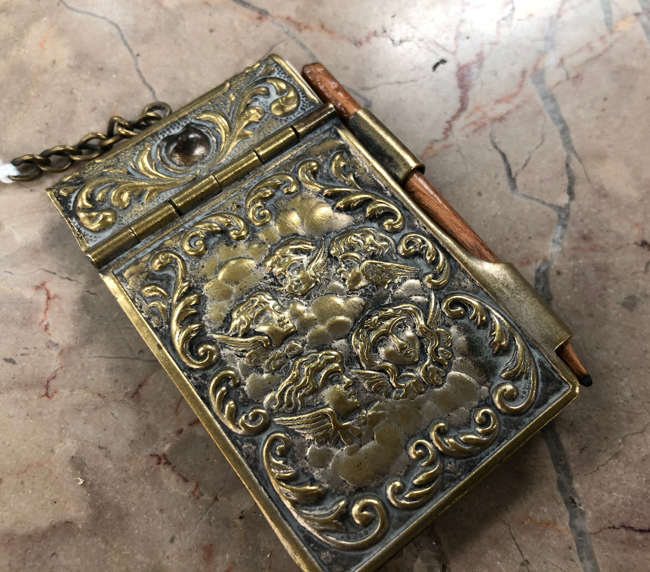 Edwardian Chatelaine Aide Memoire | Antique & Vintage | Moonee Ponds Antiques | Australia Wide Delivery
