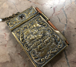Edwardian Chatelaine Aide Memoire | Antique & Vintage | Moonee Ponds Antiques | Australia Wide Delivery