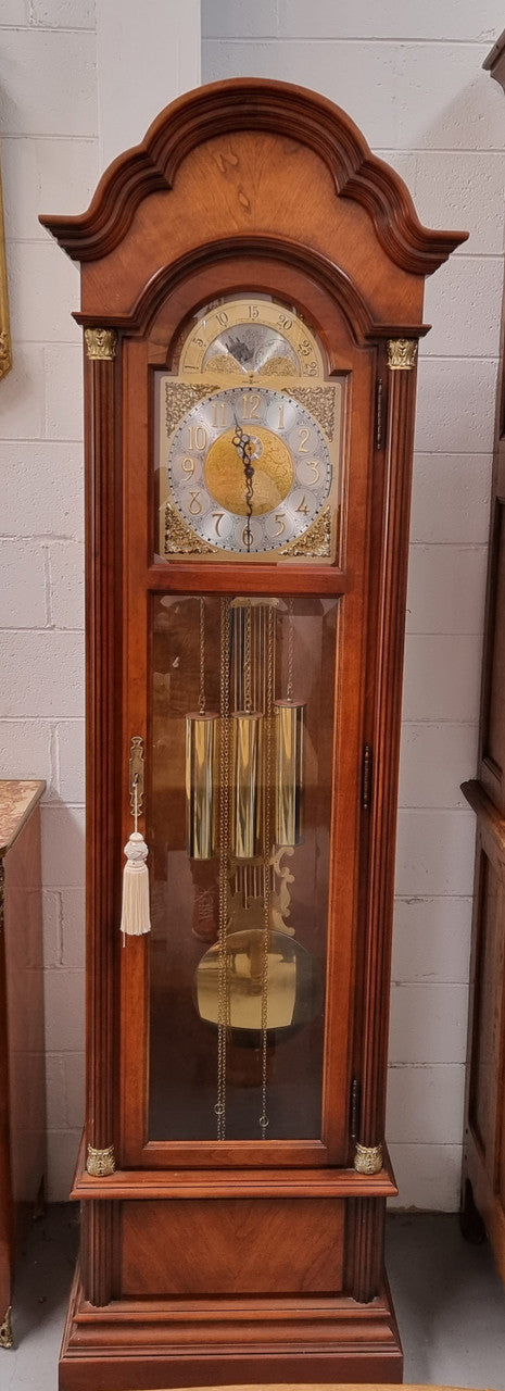 Howard Miller Grandfather "The Durham" Clock Model 610-292. In good original condition and comes with original directions, warranty card and registration card.