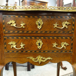 Inlaid Rosewood French Occasional Table