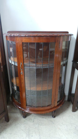 Rare Australian Blackwood Crystal Cabinet | Antique & Vintage | Moonee Ponds Antiques | Australia Wide Delivery