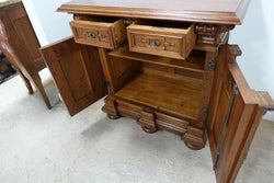 French Walnut Cabinet - TV Cabinet-1 | Antique & Vintage | Moonee Ponds Antiques | Australia Wide Delivery