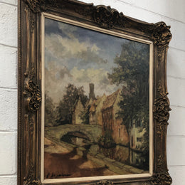 Beautiful French oil painting