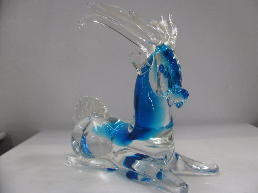Murano Glass Deer | Antique & Vintage | Moonee Ponds Antiques | Australia Wide Delivery