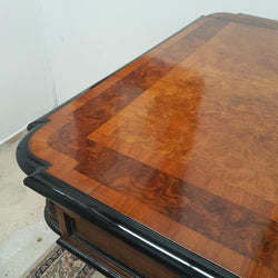 19th Century French Burr Walnut Salon Table | Antique & Vintage | Moonee Ponds Antiques | Australia Wide Delivery