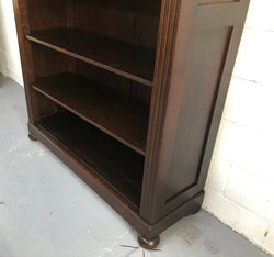 Lovely French Oak Open Shelf Bookcase | Antique & Vintage | Moonee Ponds Antiques | Australia Wide Delivery