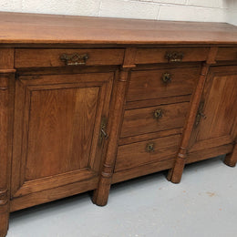 Early 19th Century Empire Oak Sideboard