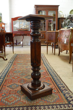 Edwardian Huon Pine Pedestal | Antique & Vintage | Moonee Ponds Antiques | Australia Wide Delivery