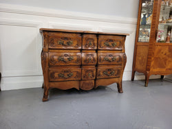French Antique Louis XIV Style Oak Wooden Top Commode | Antique & Vintage | Moonee Ponds Antiques | Australia Wide Delivery