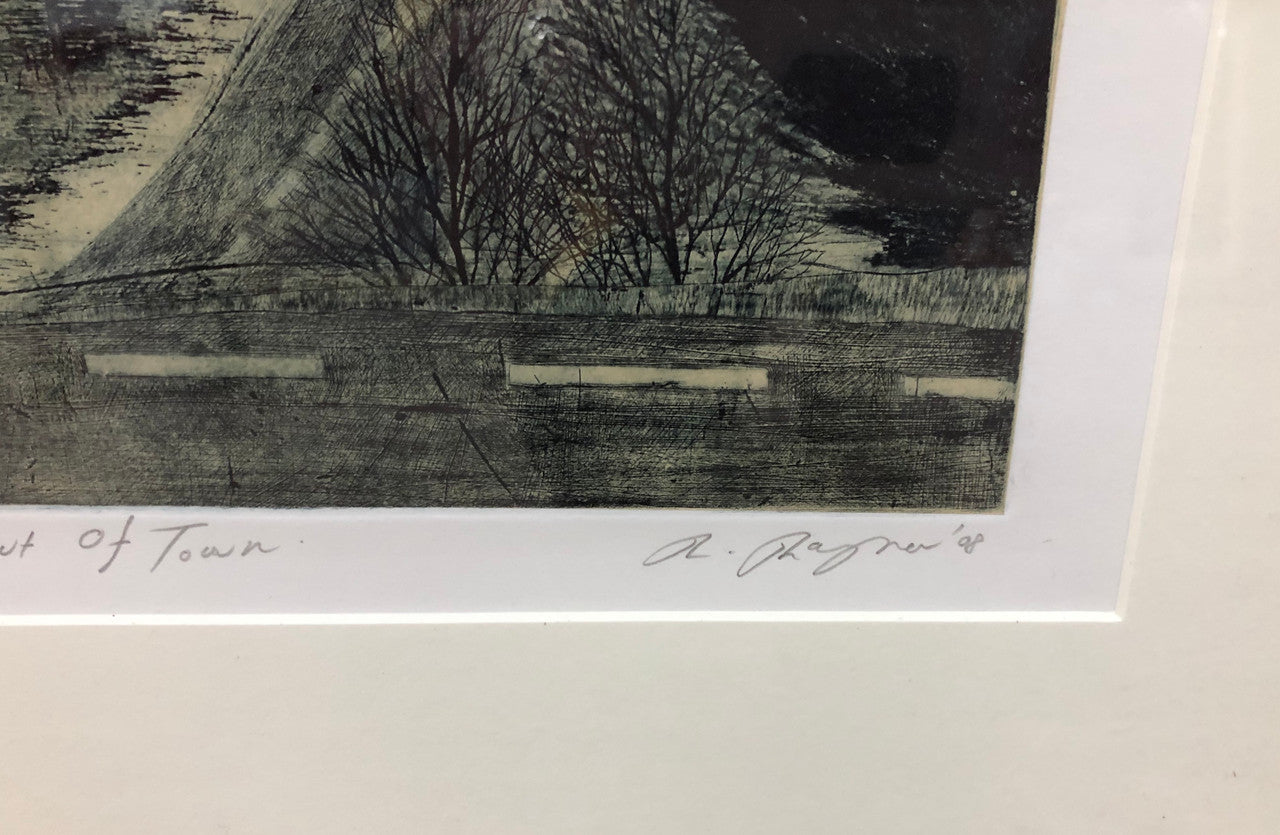 Lovely Framed Etching