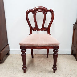 Eight Mahogany Reproduction Balloon Back Chairs | Antique & Vintage | Moonee Ponds Antiques | Australia Wide Delivery