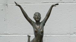 Art Deco Sculpture By La Danseuse | Antique & Vintage | Moonee Ponds Antiques | Australia Wide Delivery