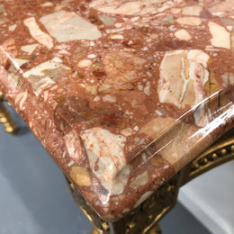 Stunning French gilt Console table
