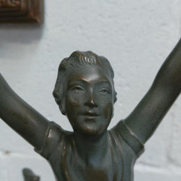 Art Deco Sculpture By La Danseuse