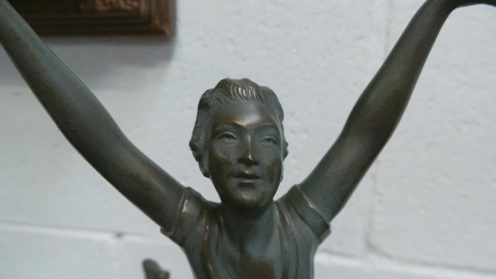 Art Deco Sculpture By La Danseuse | Antique & Vintage | Moonee Ponds Antiques | Australia Wide Delivery