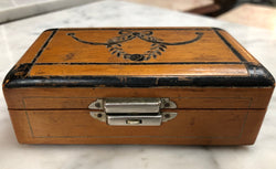 Victorian Trinket Box Engraved With Decoration | Antique & Vintage | Moonee Ponds Antiques | Australia Wide Delivery